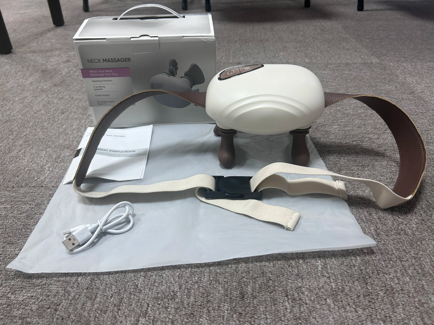 Masseur Bionique 4D – Relaxation Intégrale Cou, Épaules & Doigts