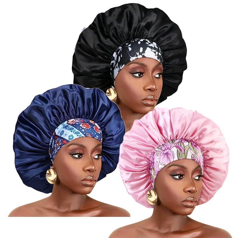 Bonnet de Sommeil Premium – Doublure Satin pour Protection Capillaire