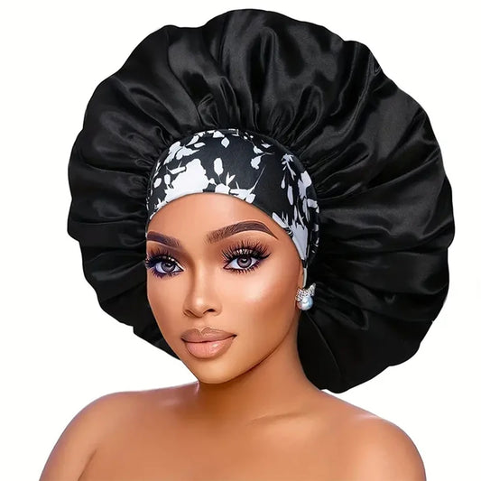 Bonnet de Sommeil Premium – Doublure Satin pour Protection Capillaire