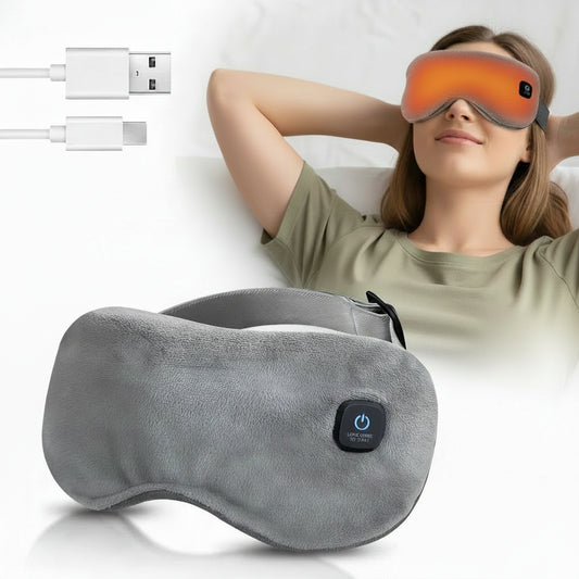 Masque Oculaire Relaxant Chauffant – Détente et Sérénité Sans Fil