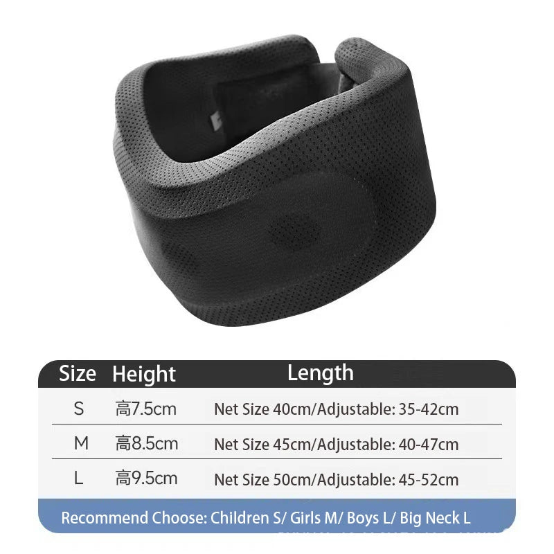Collier Cervical en Mousse Confort+ – Soutien Doux & Alignement Postural