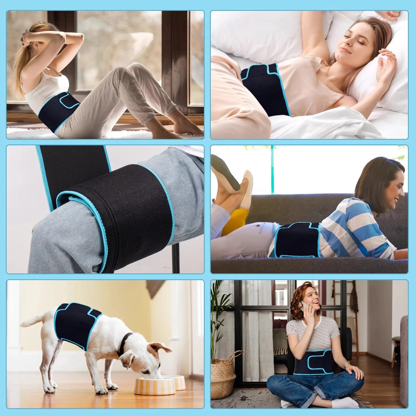Ceinture de Thérapie Infrarouge – Récupération Profonde & Soulagement Ciblé