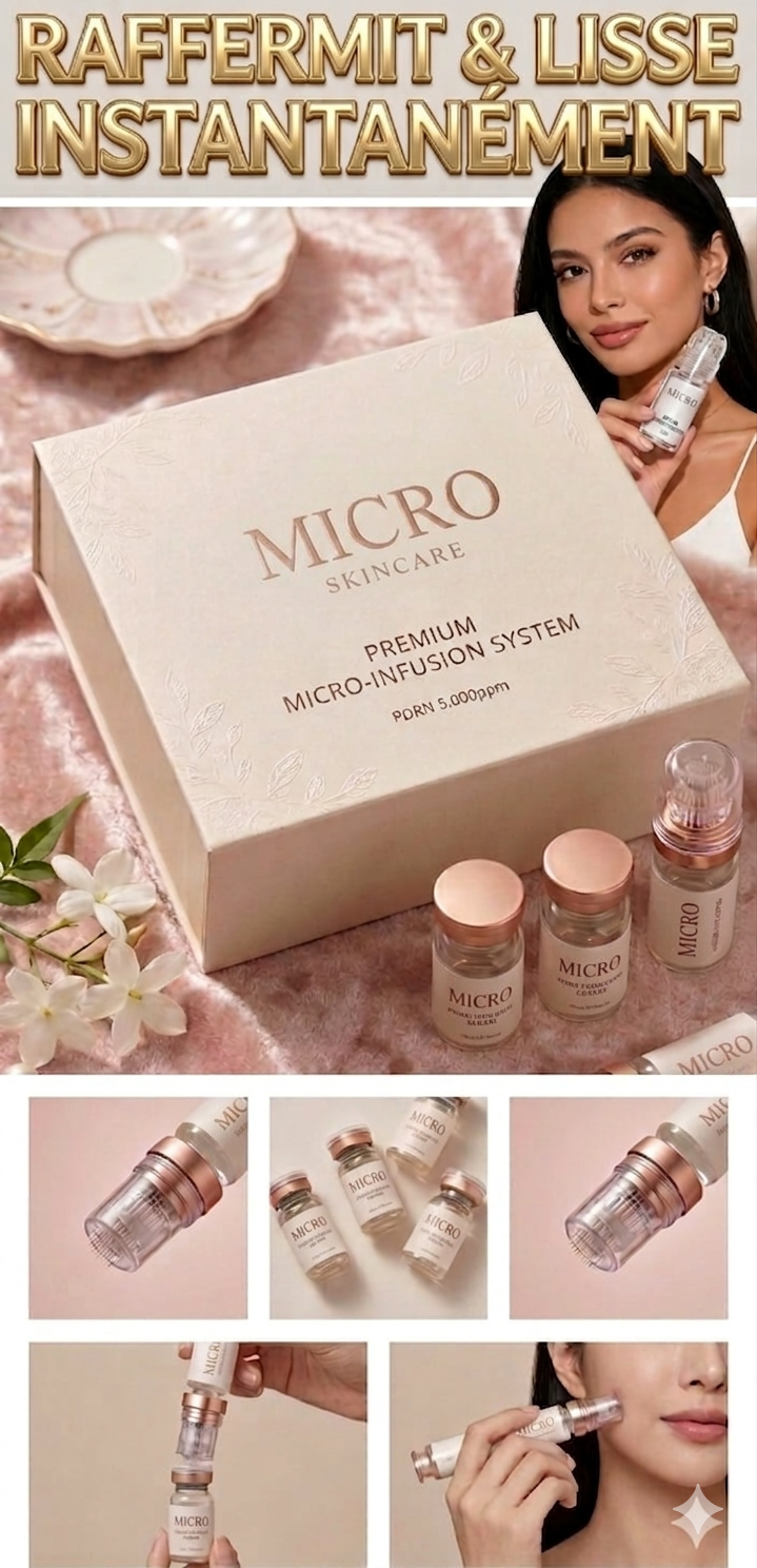 Kit Éclat Ultime  – Solution Micro-Pénétration Anti-Âge par Viareline MICRO