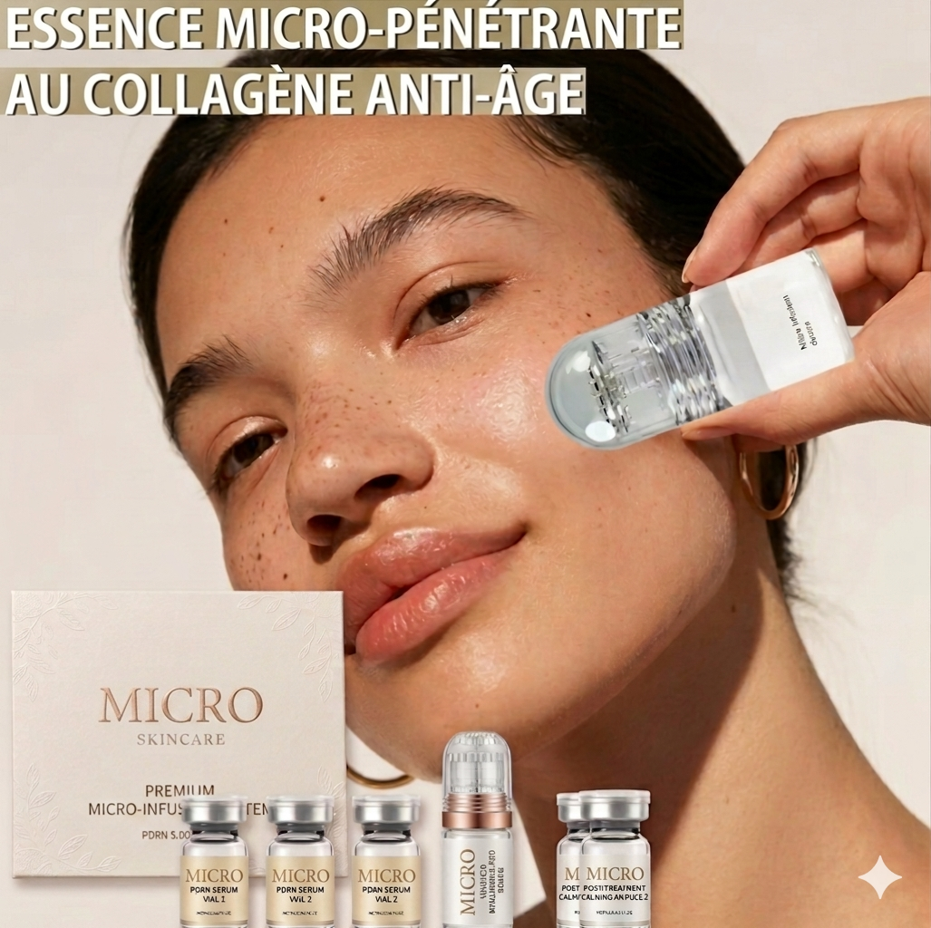 Kit Éclat Ultime  – Solution Micro-Pénétration Anti-Âge par Viareline MICRO