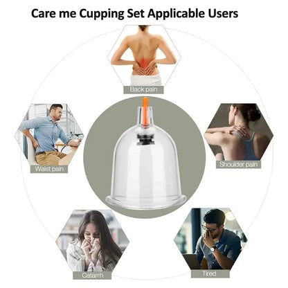 Kit de Ventouses Professionnelles (32 Pièces) – Thérapie par Vide & Anti-Cellulite