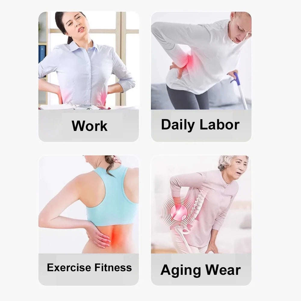 Masseur Dorsal à Airbag – Soutien Lombaire Réglable & Décompression