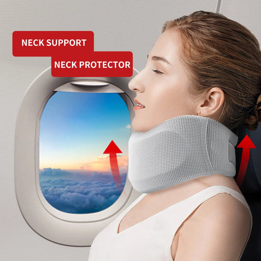 Collier Cervical en Mousse Confort+ – Soutien Doux & Alignement Postural