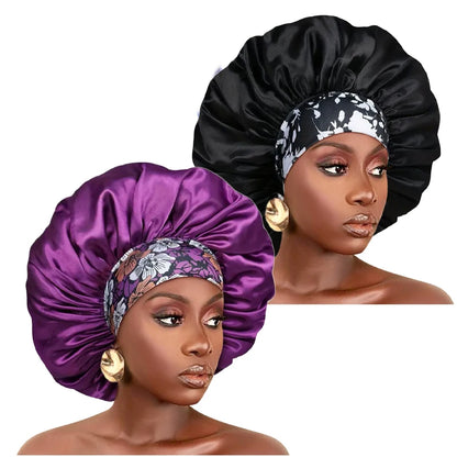Bonnet de Sommeil Premium – Doublure Satin pour Protection Capillaire