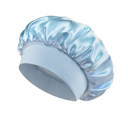 Bonnet de Nuit Premium – Doublure Satin de Soie pour Protection Capillaire
