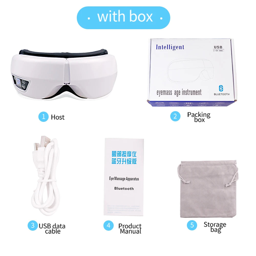 Masseur Oculaire Ultra-Performance 6D – L’Expérience Spa Connectée