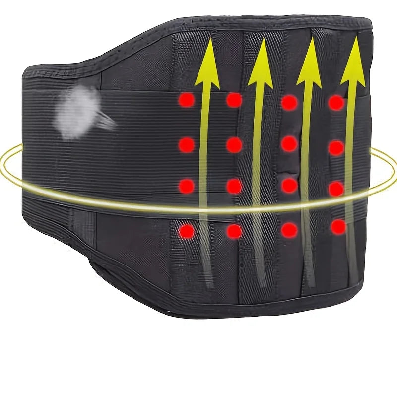 Ceinture auto-chauffante réglable à 20 aimants pour le dos et la taille