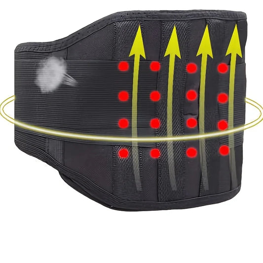 Ceinture auto-chauffante réglable à 20 aimants pour le dos et la taille