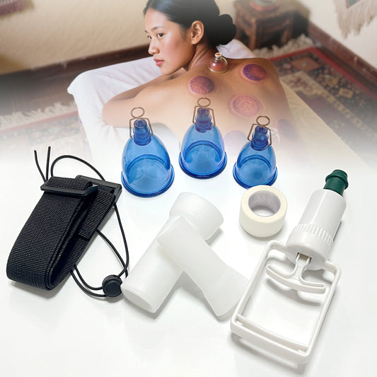 Ensemble de Ventouses à Vide "Dura-Relief" – Massage & Pression Négative