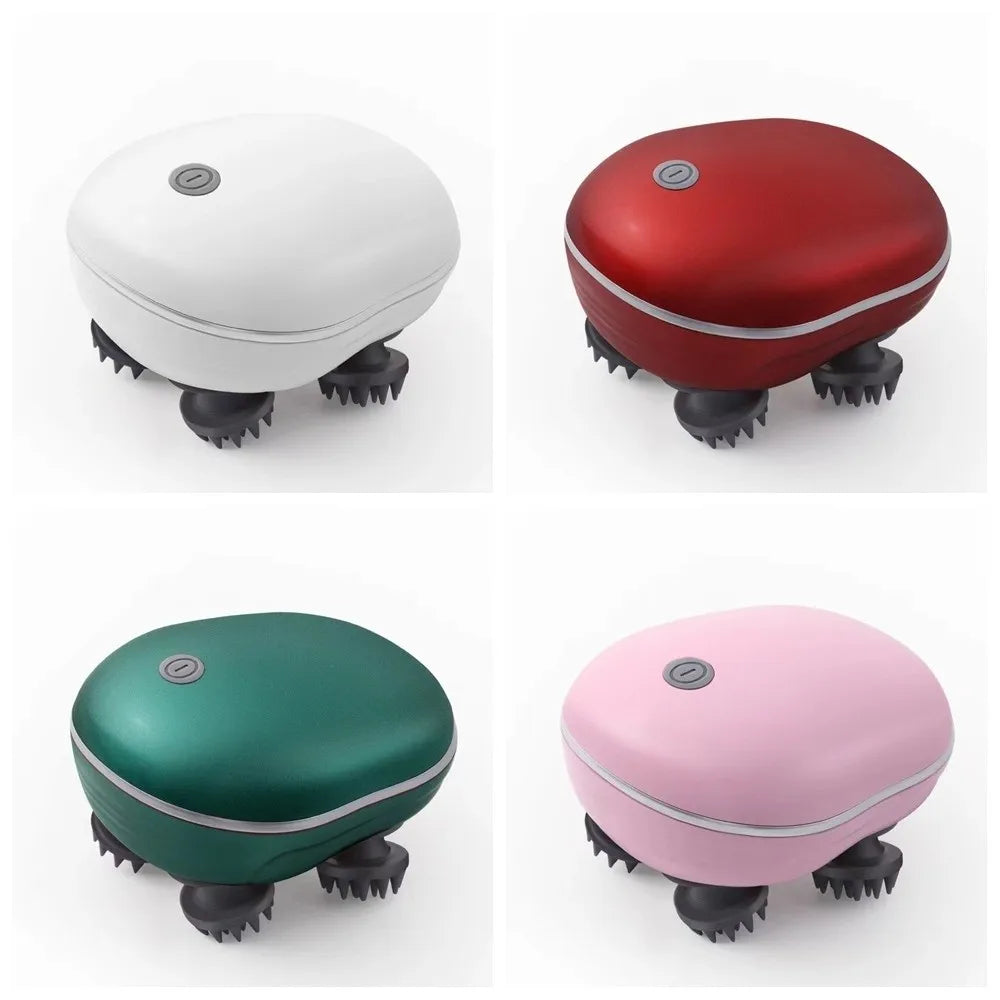 Masseur de tête cuir chevelu électrique Portable Relax , aide à la pousse des cheveux