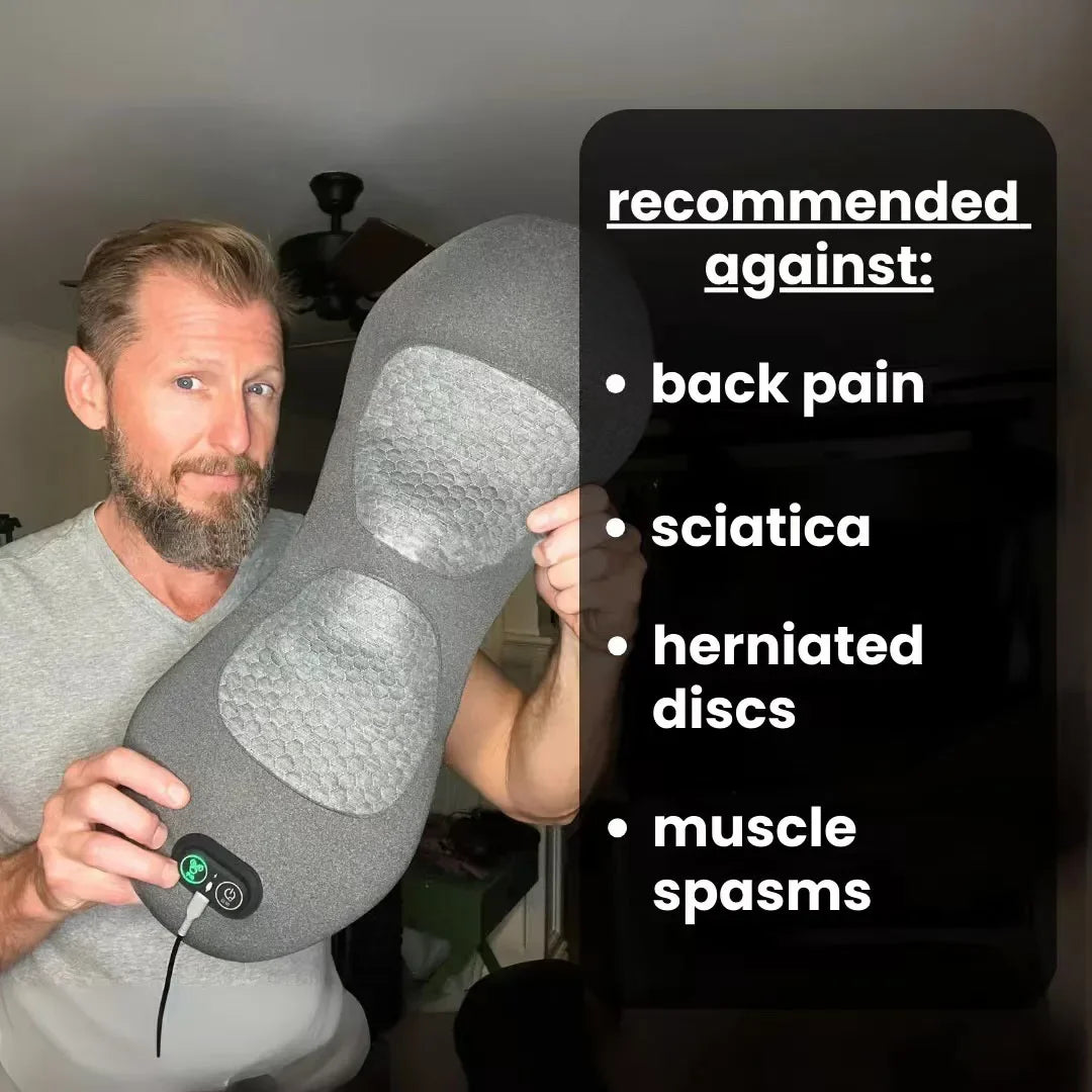 Masseur Dorsal Multifonctionnel 3 en 1 – Lit de Soulagement & Correction Posturale