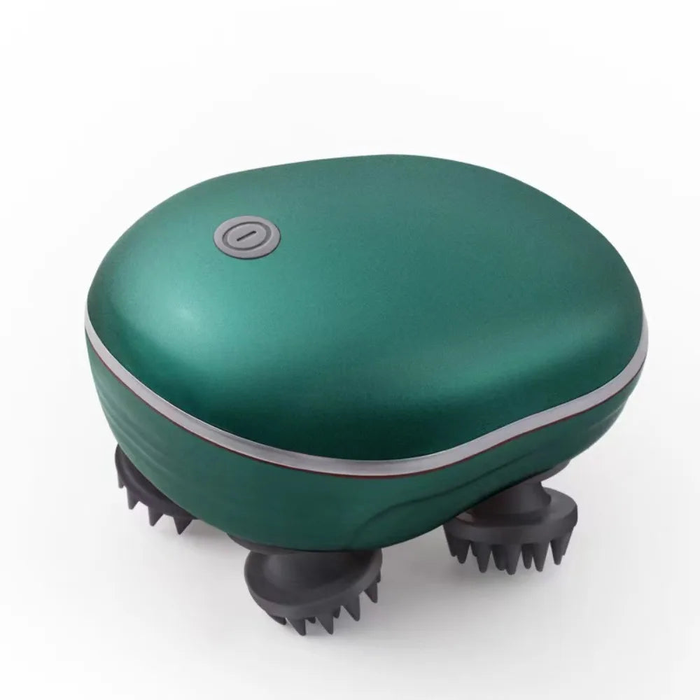 Masseur de tête cuir chevelu électrique Portable Relax , aide à la pousse des cheveux