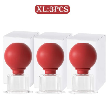 Set de Ventouses Faciales en Silicone – Rituel Éclat & Lifting Naturel