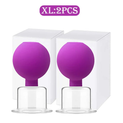 Set de Ventouses Faciales en Silicone – Rituel Éclat & Lifting Naturel