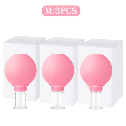 Set de Ventouses Faciales en Silicone – Rituel Éclat & Lifting Naturel