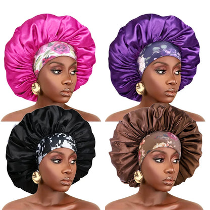 Bonnet de Sommeil Premium – Doublure Satin pour Protection Capillaire