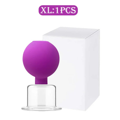 Set de Ventouses Faciales en Silicone – Rituel Éclat & Lifting Naturel