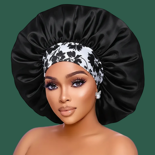 Bonnet de Sommeil Premium – Doublure Satin pour Protection Capillaire
