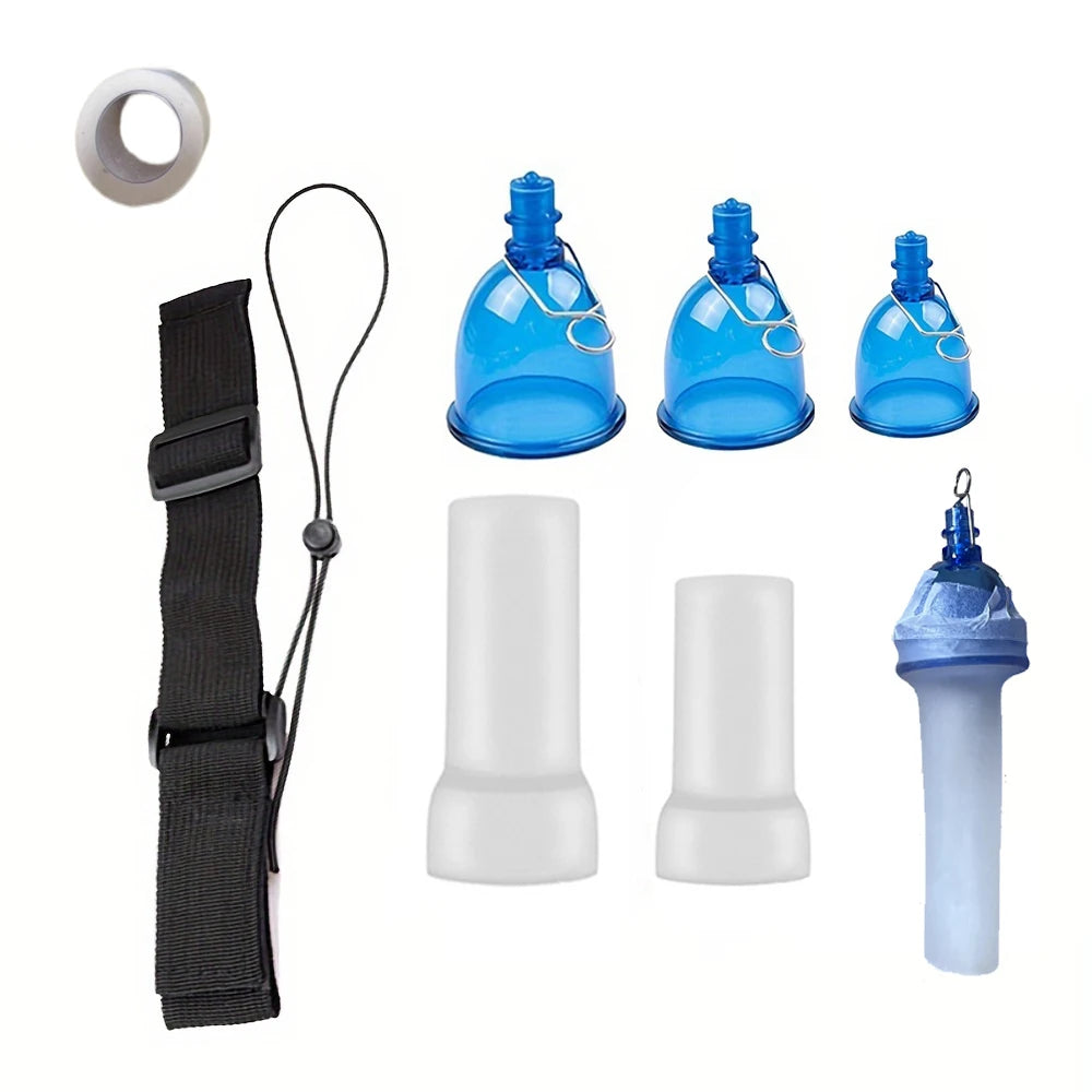 Ensemble de Ventouses à Vide "Dura-Relief" – Massage & Pression Négative