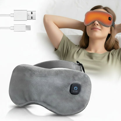 Masque Oculaire Relaxant Chauffant – Détente et Sérénité Sans Fil