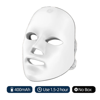 Masque Facial LED 7 Couleurs – La Luminothérapie Professionnelle à Domicile