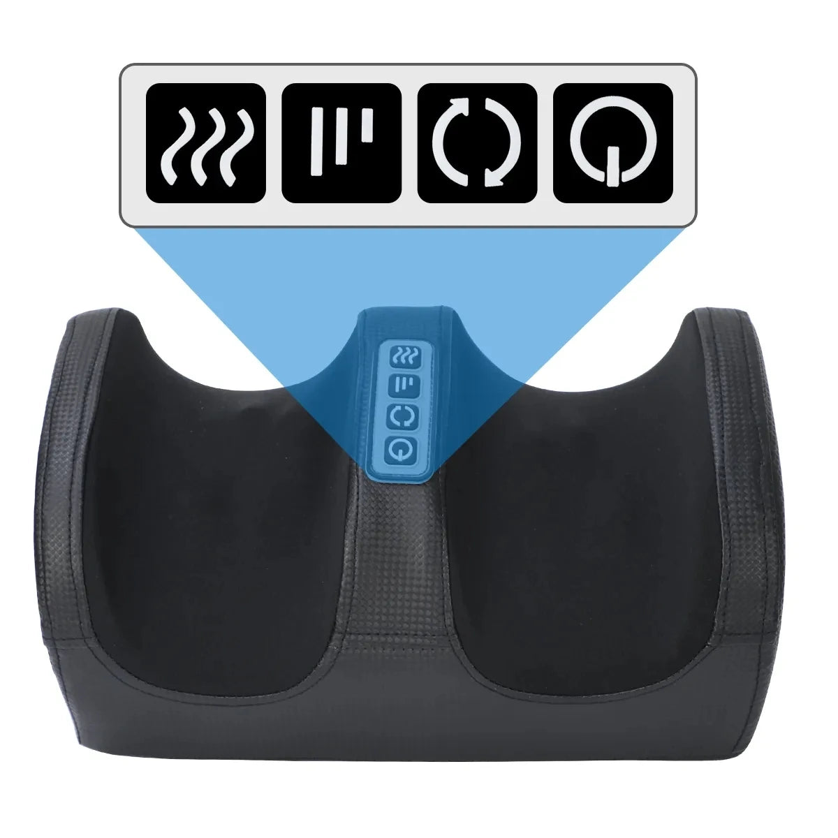 Masseur de Pieds Shiatsu – Rouleaux Profonds & Chaleur Apaisante