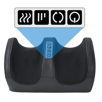 Masseur de Pieds Shiatsu – Rouleaux Profonds & Chaleur Apaisante
