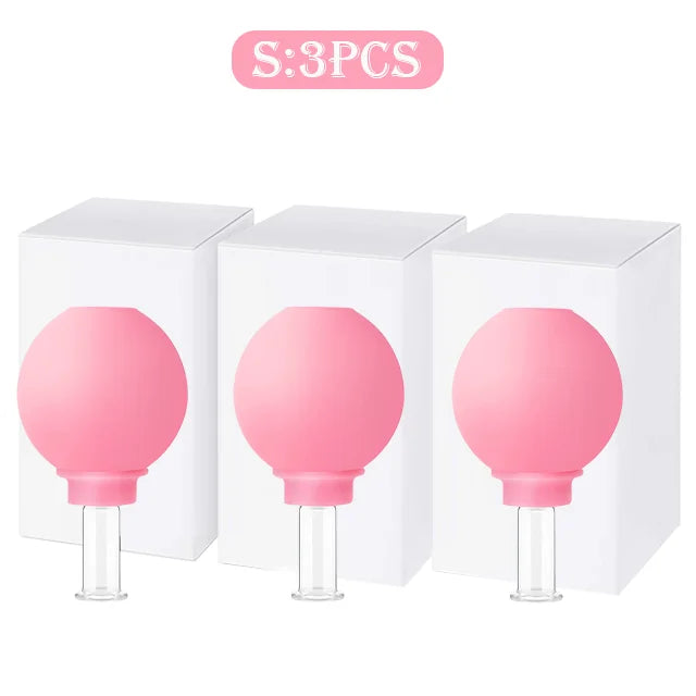 Set de Ventouses Faciales en Silicone – Rituel Éclat & Lifting Naturel