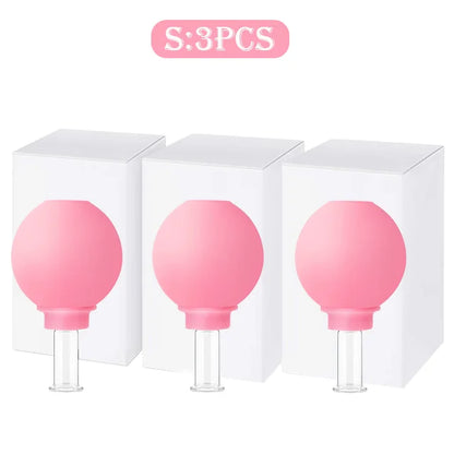 Set de Ventouses Faciales en Silicone – Rituel Éclat & Lifting Naturel