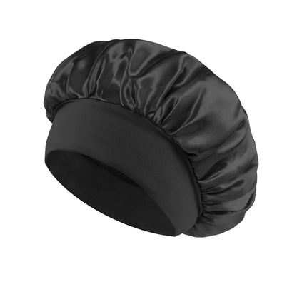 Bonnet de Nuit Premium – Doublure Satin de Soie pour Protection Capillaire