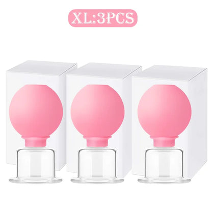 Set de Ventouses Faciales en Silicone – Rituel Éclat & Lifting Naturel