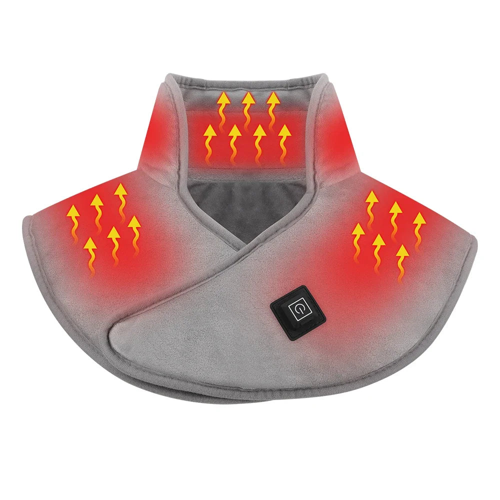 Coussin Chauffant Épaules & Nuque – Relaxe-Max : Chaleur Apaisante & Anti-Fatigue