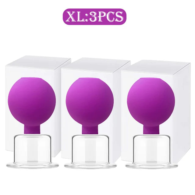 Set de Ventouses Faciales en Silicone – Rituel Éclat & Lifting Naturel