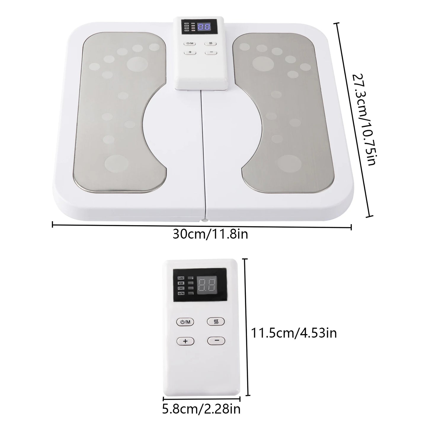 Masseur de Pieds EMS – Stimulateur de Circulation & Jambes Légères.