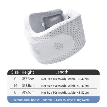 Collier Cervical en Mousse Confort+ – Soutien Doux & Alignement Postural