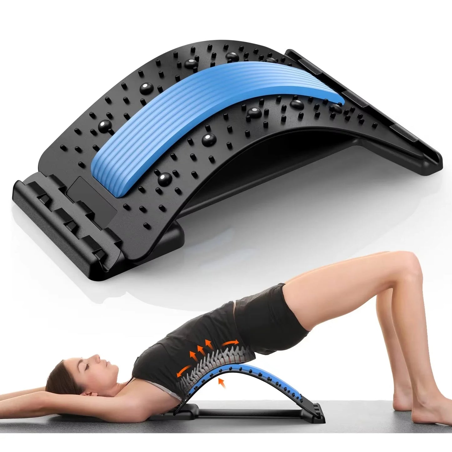 Masseur Dorsal & Support Lombaire – Soulagement & Correction de Posture.