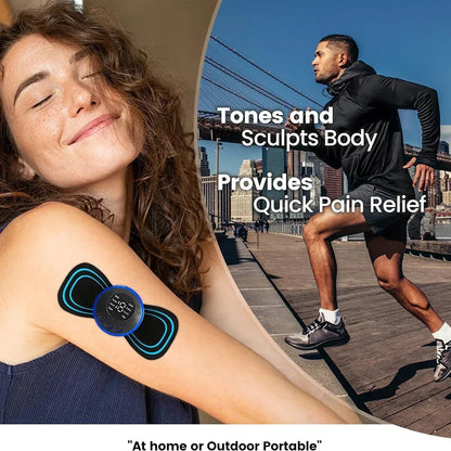 Patch de Massage au Gel EMS – Stimulation Musculaire & Soulagement Ciblé