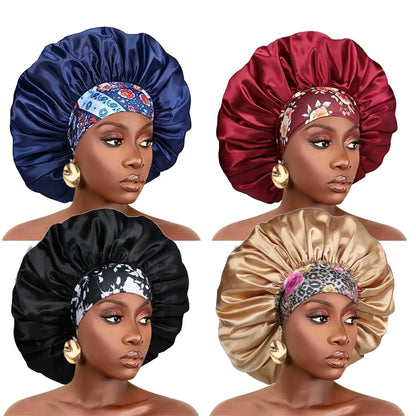 Bonnet de Sommeil Premium – Doublure Satin pour Protection Capillaire